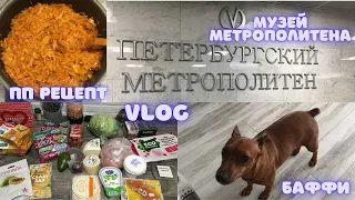 #метро #музейметрополитена #худею  #ппрецепты #vlog  | Продолжаем стройнеть #цвергпинчер  Баффи