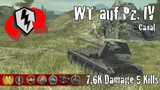 Waffenträger auf Pz. IV  |  7,6K Damage 5 Kills  |  WoT Blitz Replays