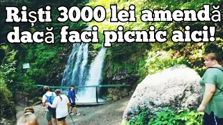 Traseu usor la cascada Urlătoarea. Langoș cu smântână și cașcaval în Bușteni