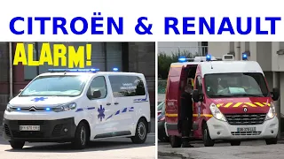 ALARM! Citroen Jumpy Ambulance responding + Renault Master Ambulance