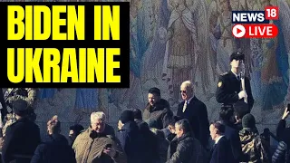 US President Joe Biden Lands In Ukraine | Biden In Ukraine | Joe Biden Kyiv Visit | News18 Live