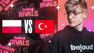 TWITCH RIVALS - POLSKA vs TURCJA (ArQuel, Rybson, Overpow, Kubon, Snoower)