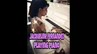 Jacqueline Fernandez playing piano full video