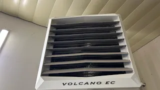 Отопление В Гараже Ангаре Теплице Тепловентилятор Вулкан  Volcano VR1  #отопление #отоплениеподключ