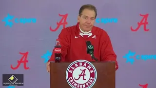 Nick Saban on Henry Ruggs III facing felony charges for DUI resulting in death