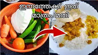 പെട്ടെന്നൊരു അടിപൊളി lunch തയാറാക്കിയപ്പോൾ ..| rami's food corner | easy lunch