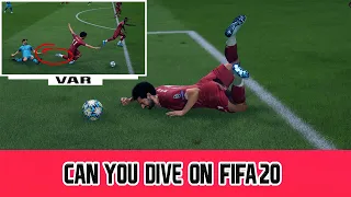 CAN YOU DIVE IN FIFA 20?