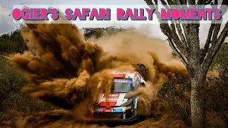 Sebastien Ogier's Best Moments of 2023 WRC Safari Rally Kenya : Thrills, Drifts & Max Attack