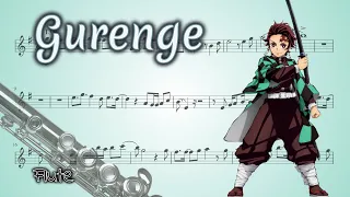 Kimetsu no Yaiba Opening  –  Gurenge  (Flute)