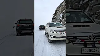 fortuner drifting in snow 🔥💪#fortuner #legendar #viral #trending #car #4wd #4x4 #youtubeviews