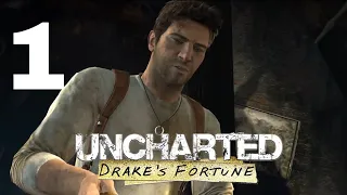 Прохождение Uncharted: Drake's Fortune (Uncharted: Судьба Дрейка) — Часть 1.