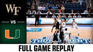 Wake Forest vs. Miami Full Game Replay | 2023 New York Life ACC Men’s Basketball Tournament