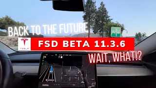 I go BACK in time to FSD Beta v11.3.6 - is it any good today? 4K HDR