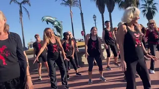 World Dance Thriller Flashmob, Stearn's Wharf 10/16/21