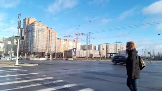 Санкт-Петербург. Карантин. Улицы пусты.