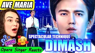 Opera Singer Reacts to Dimash Qudaibergen - AVE MARIA | New Wave 2021 | Новая Волна | Димаш | СОЧИ