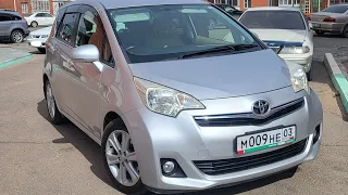 Обзор Toyota Ractis, 2012, V-1,5литра, передний привод. Мое субъективное мнение.