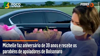 Michelle Bolsonaro faz aniversário de 39 anos com festa no Alvorada