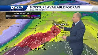 Alabama's weekend forecast is dry, but more heavy rain and severe storms are coming next week