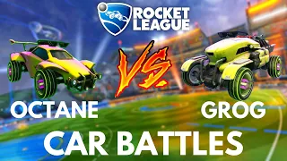 OCTANE VS GROG!!! (Rocket League Original Car Battles)