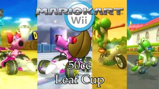 Mario Kart Wii | 50cc Leaf Cup Grand Prix [Birdo & Yoshi Gameplay]