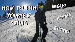 How To Film Yourself Skiing | GoPro Mounts, Camera Angles, and More