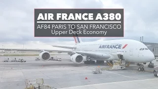 AIR FRANCE Airbus A380 | Upper Deck to San Francisco