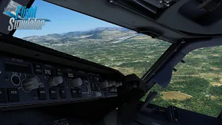 MSFS 2020 - CROSSWIND SAMOS LANDING