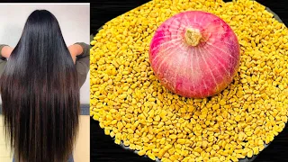 कितने भी खराब क्यों ना हो बाल इस तरह लगाएंगे मैथी तो होगा कमाल Indian Overnight Hair Regrowth Remedy