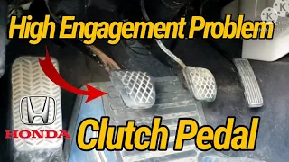 *Solved* This High Engagement Clutch Pedal Honda Prelude. Adjustable Pedal