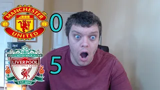 Manchester United 0-5 Liverpool -2021-2022 Premier League REACTION - SALAH HAT-TRICK