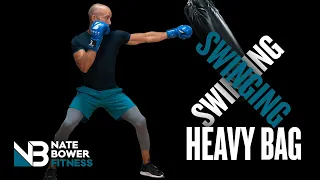 STOP Boxing Heavy Bag Swing with these Basic Tips | NateBowerFitness