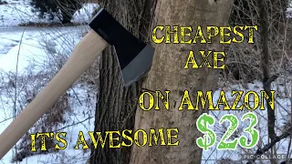 Cheapest Axe on Amazon!!!, review and test