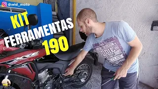 KIT de ferramentas XRE 190: Onde ele fica? O que vem nele?