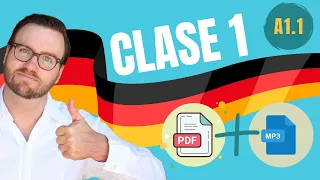 💥NUEVA VERSIÓN💥 ⚫🔴🟡 👨‍🏫CURSO DE ALEMÁN - A1 | Clase #1 | ¿Cómo SALUDAR y DESPEDIRSE? ❗FREE PDF+MP3❗