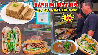 Xếp Hàng Ăn Bánh Mì 7 Hổ 20k Tiệm Bánh Mì Lâu Nhất Sài Gòn Nổi Tiếng Với Loại Pate Gia Truyền