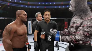 Mike Tyson vs. Old Wolfe - EA Sports UFC 2 - Boxing Stars 🥊