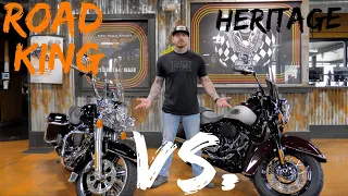 Harley Davidson Heritage VS. Road King
