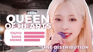 TWICE - Queen Of Hearts (Line Distribution)