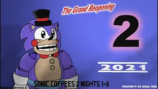 Sonic Coffees 2 Nights 1-6 Complete. Extras