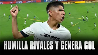 ¡PIERO QUISPE HUMILLA a DOS RIVALES y GENERA GOL para REMONTADA del PUMAS!