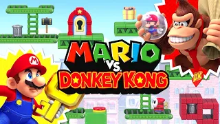 Mario vs Donkey Kong (Part 1) - New Nintendo Switch Game! *FULL PLAYTHROUGH!!*