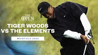 Tiger Woods VS The Elements | The worst weather ever at The Open?