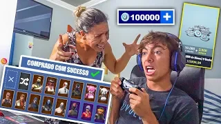 CRIANÇA GASTA R$2000 EM FORTNITE COM CARTÃO DE CRÉDITO DA MÃE... [DEVE ASSISTIR]