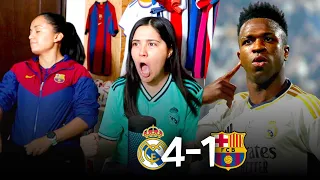 Reacción: GOLEADA del REAL MADRID al BARCELONA en FINAL de SUPERCOPA (4-1)