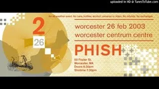 Phish - "Ghost/Low Rider/Makisupa Policeman/Ya Mar" (Centrum, 2/26/03)