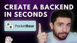 Create a Fully Functional Backend in Seconds Using Pocketbase!