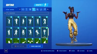 Fortnite Gold Luxe Showcase