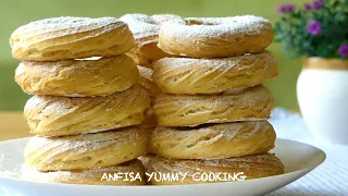 ЗАВАРНОЕ ТЕСТО РЕЦЕПТ ПИРОЖНОЕ ЗАВАРНОЕ "КОЛЬЦО" 4К видео COOKED DOUGH RECIPE CAKE "RING"