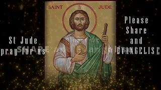 St.Jude Powerful Prayer for Impossible & Hopeless Situations(Day 6)& Word of God & Morning Blessing